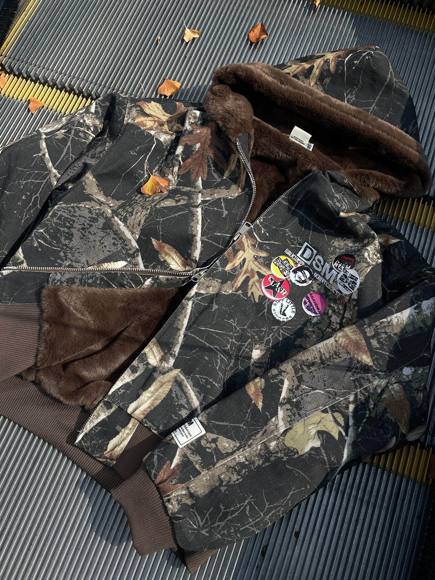 DONSMOKE Camouflage Thickened Jacket