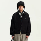 CoosRetro Lazy Wind Warm Casual Knitted Cardigan Jacket