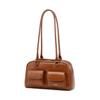 Neeley Soft Cowhide Luxury Boston Bag