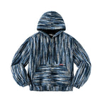 WHOOSIS Woven Fabric Rope Embroidery Hooded Jacket