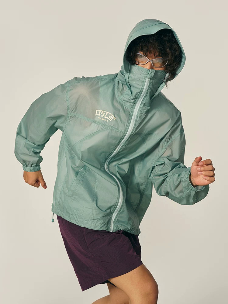 OSCill Sea Sunset Waterproof Sun Protection Jacket