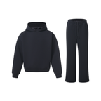 KONOOT Casual Zipper Pullover Sweatshirt Set