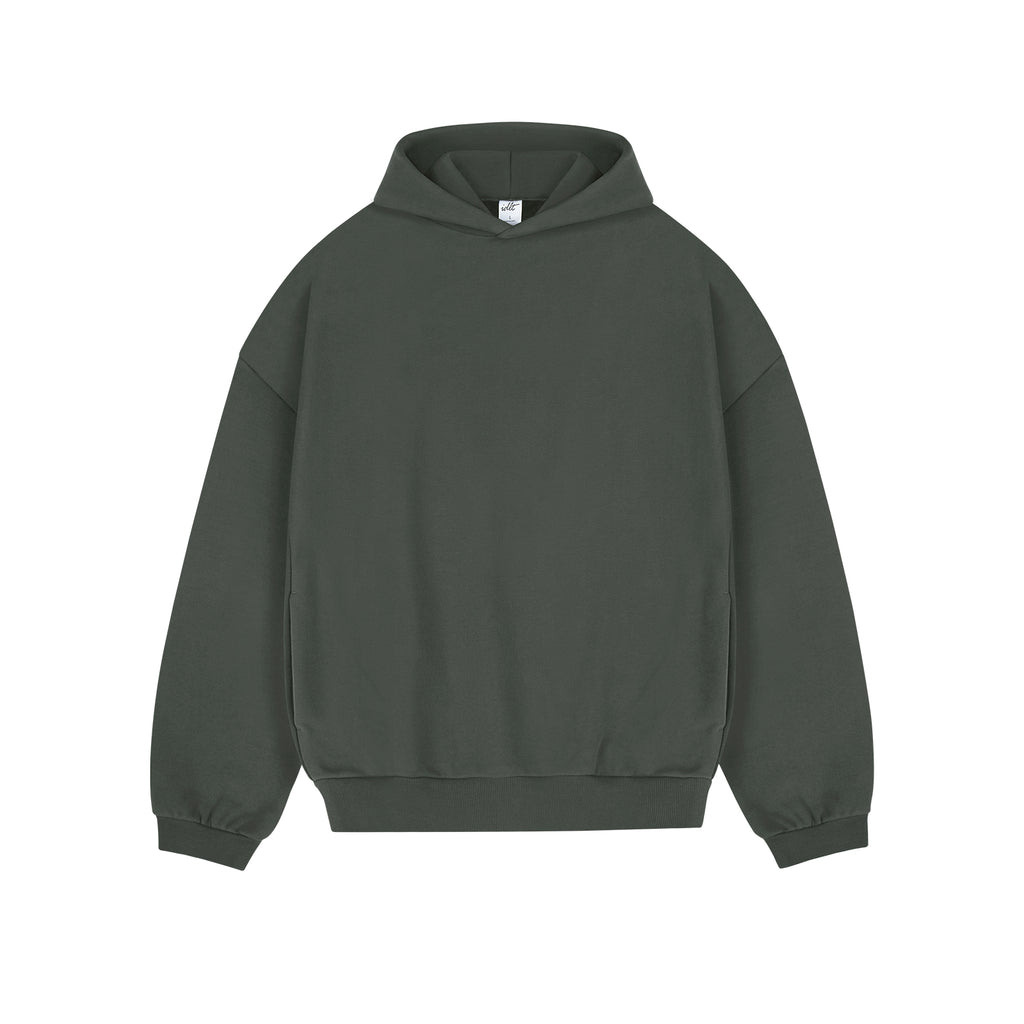 IDLT 500g Heavyweight Velvet Pullover Hoodie