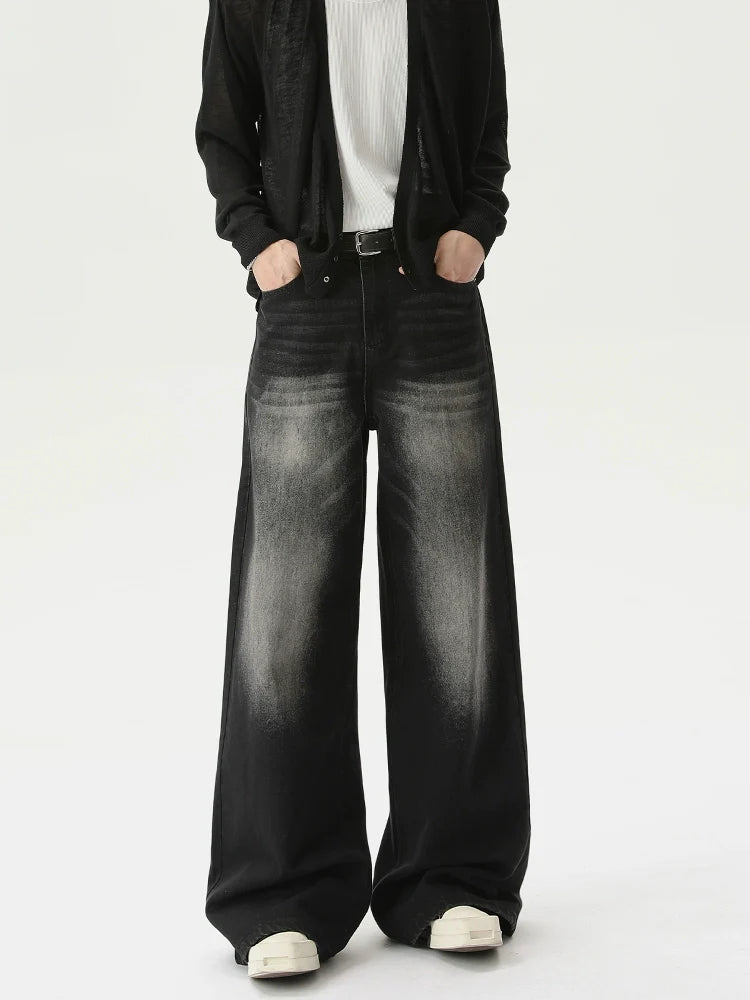 TURNTIDE Loose Straight Wide Leg Versatile Jeans