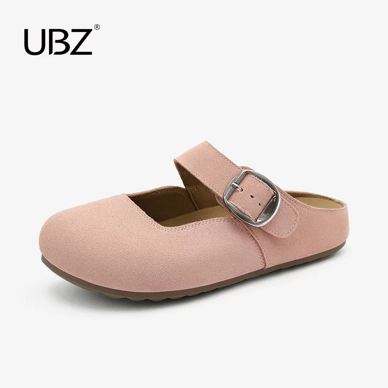 UBZ Waterproof Mary Jane Birkenstock Slippers