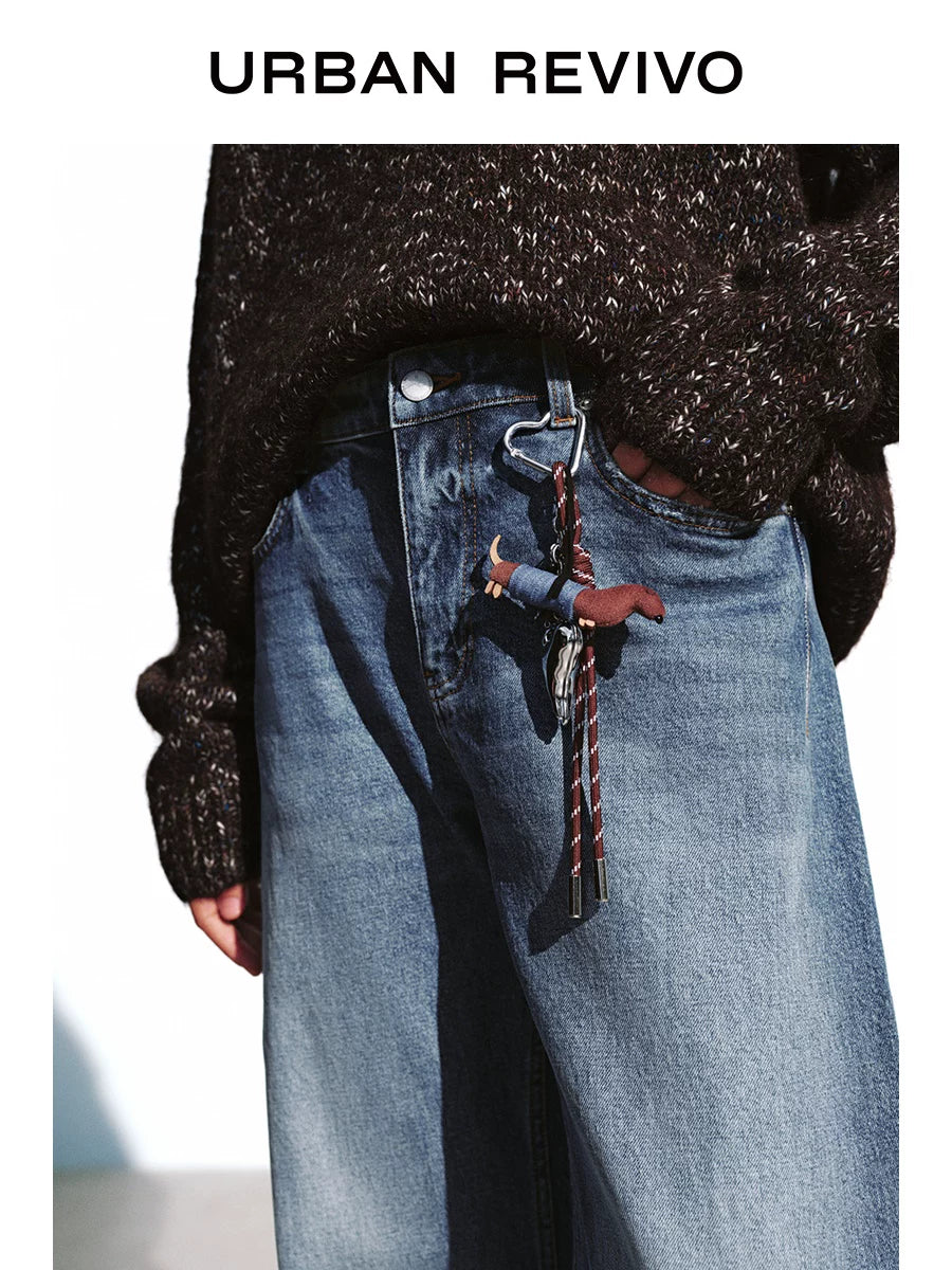 Urban Revivo Retro Fun Hanging Jeans