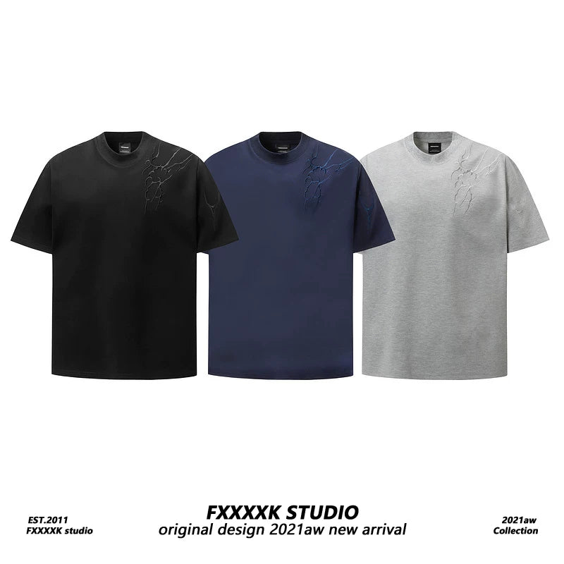 FXK Original Lightning Embroidery Cleanfit Short Sleeve