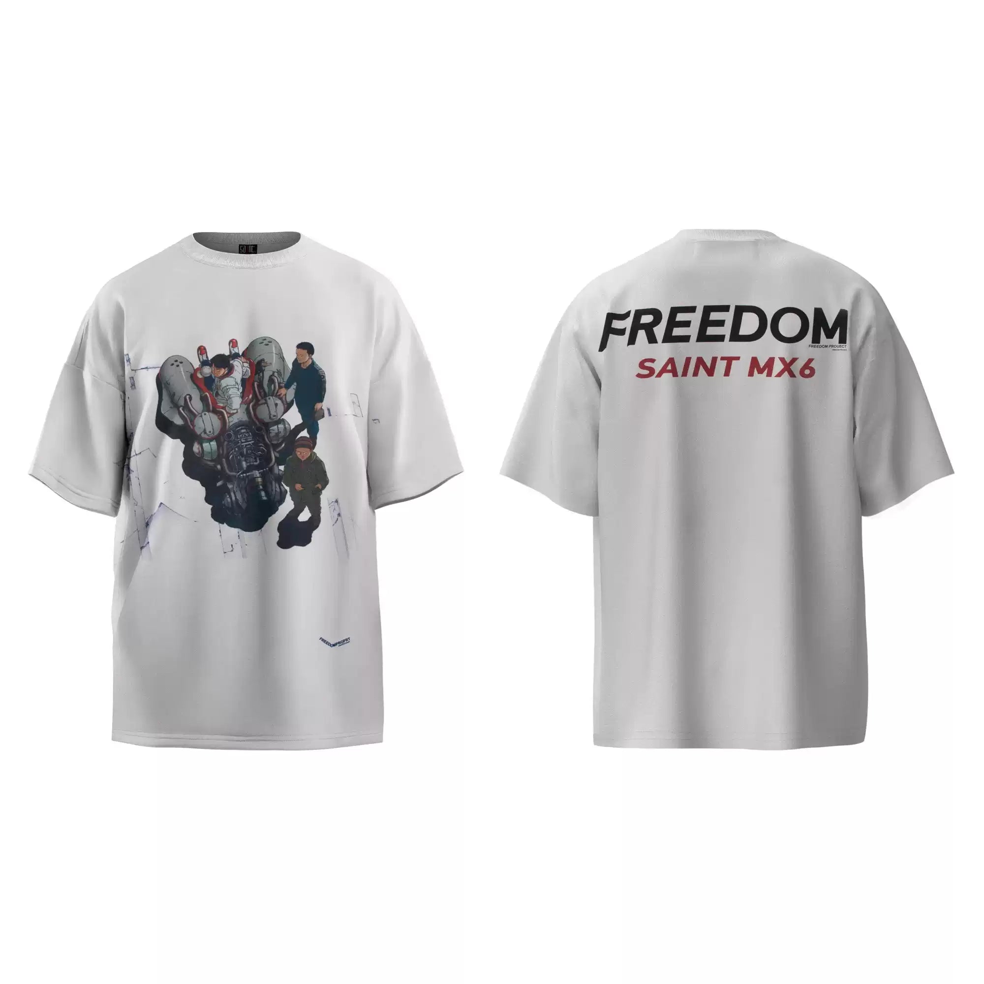 HELLSTARSTA Full Print Vintage T-Shirt