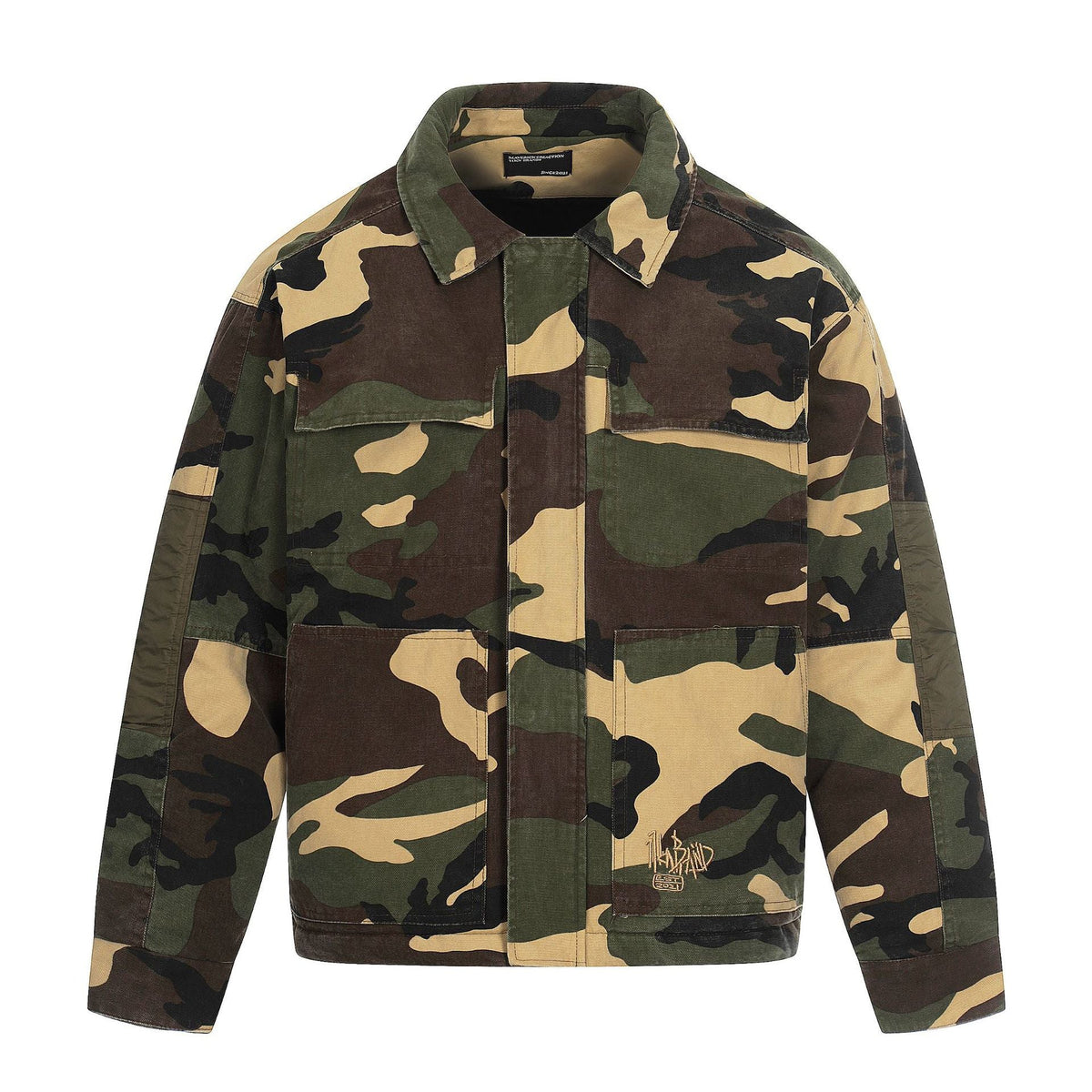11KN Vintage Loose Camouflage Tooling Jacket