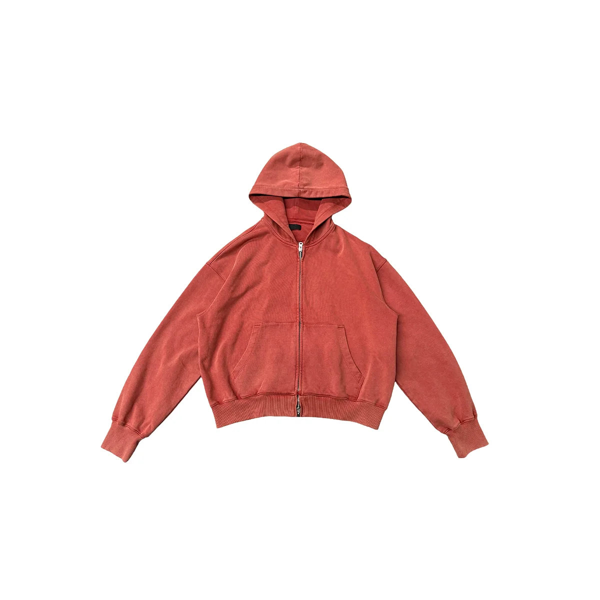 PLUS NO LOGO Vintage Hoodie Short Wide Jacket