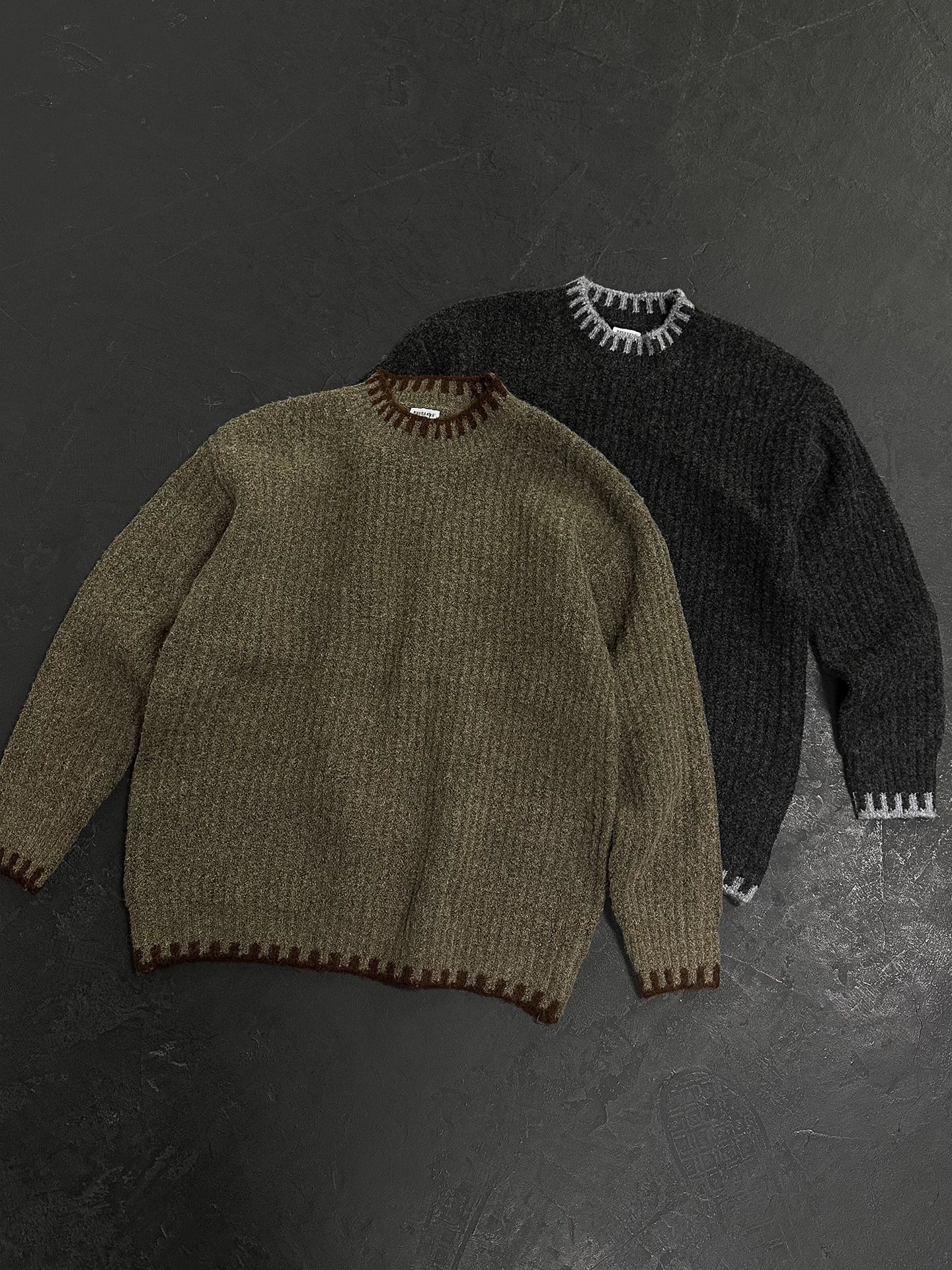 GRAYDREAMS Retro Lazy Style Knit Sweater