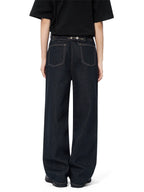 BTSG X Peoede Vintage Red Ear Denim Dark Blue Jeans