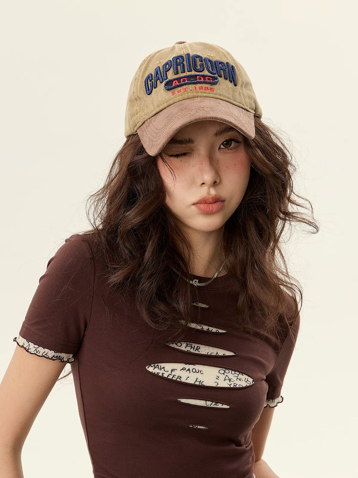 YORSOY Retro Casual Denim Baseball Cap