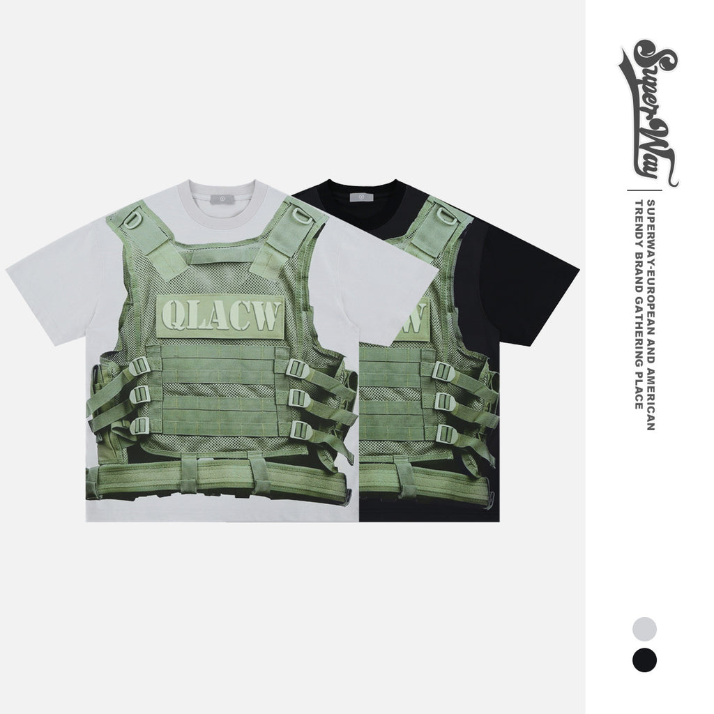 FORGIVNESS Tactical Vest 100% Cotton Tee