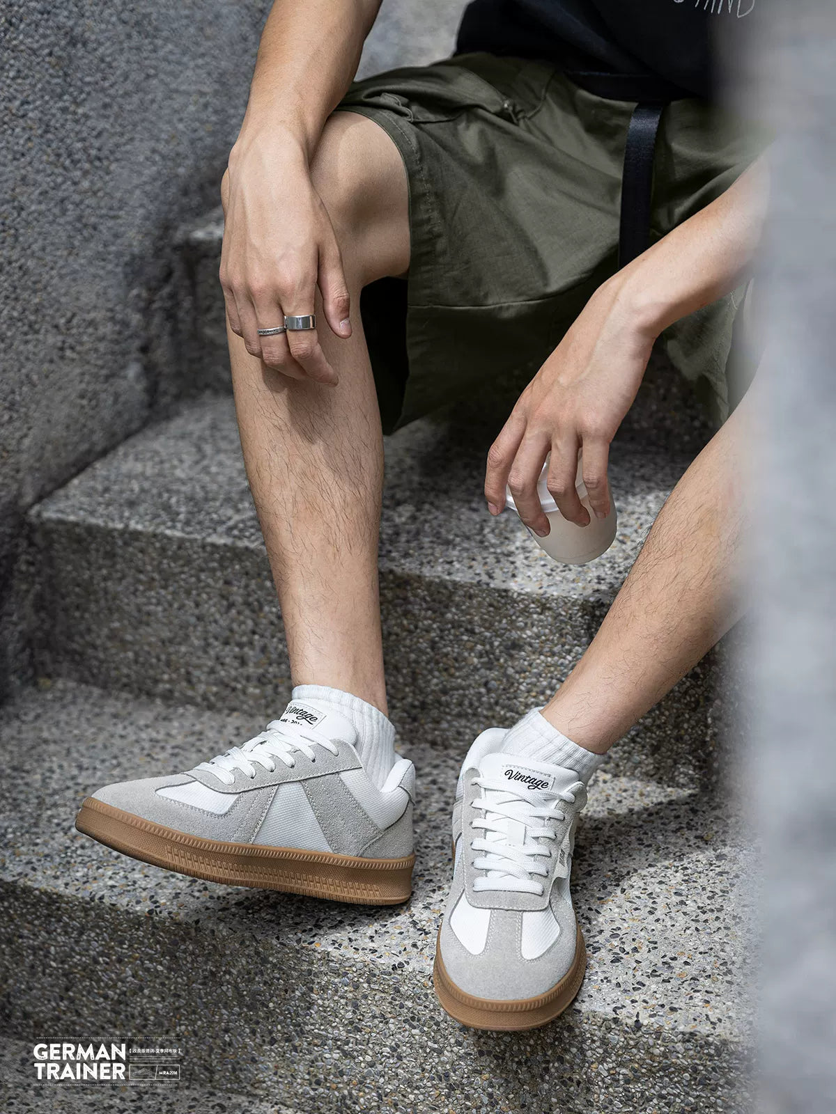 MRA Moral Training Breathable Thick Sole Sneakers