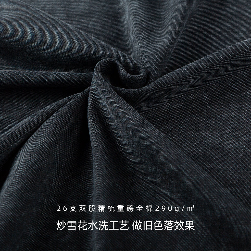 IDLT 290g Snow-Wash Loose Shorts – Unisex Beach Sports Style