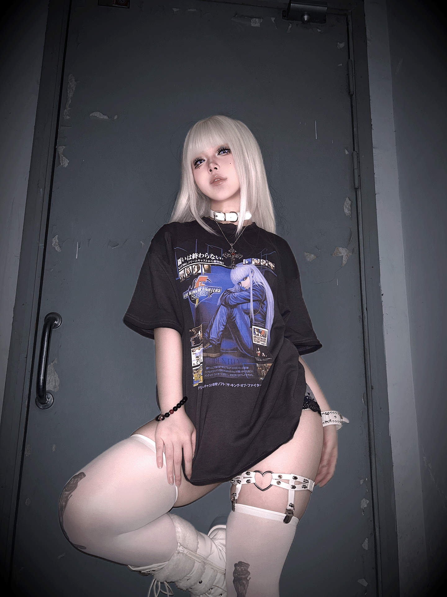 Evaporer KOF Kula Ice Y2k Visual Short Sleeve T