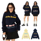UNBDNS Letter Print Hoodie