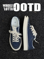 Newrockstarchoppa Classic Smile Canvas Sneakers