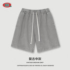 BE heavy 100% Cotton retro washed Shorts