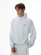 A PUEE Retro Silhouette Hooded Sweater