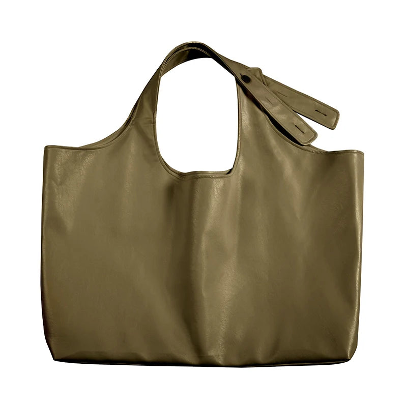 NOEARS Vintage PU Leather Shoulder Bag