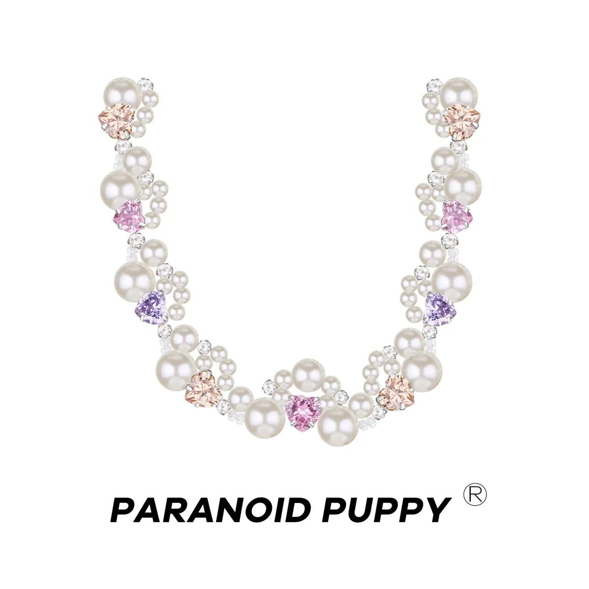 ParanoidP Macaron Love Pearl Necklace