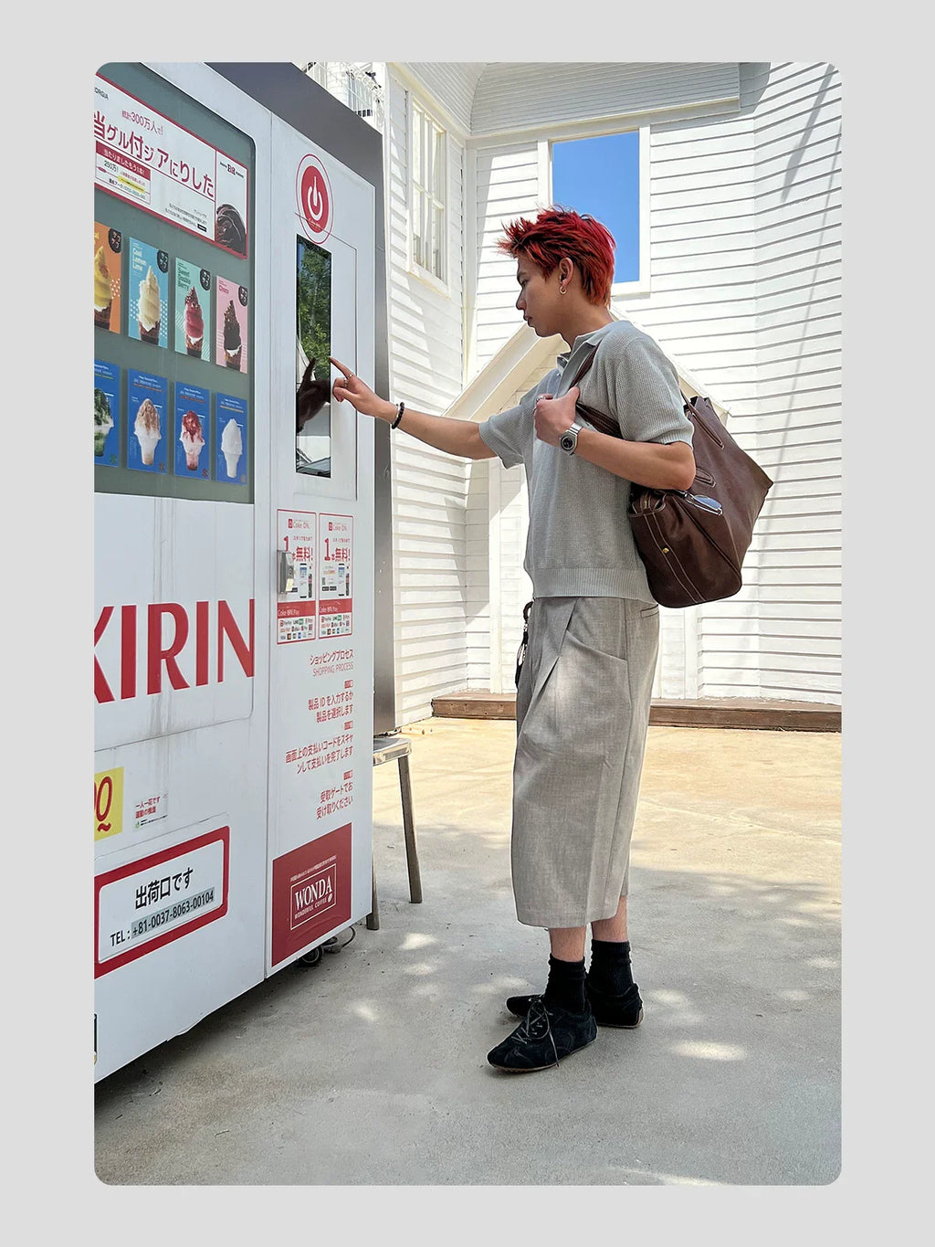 HANQIAORJI High Mercerized Leather Cowhide Training Shoes