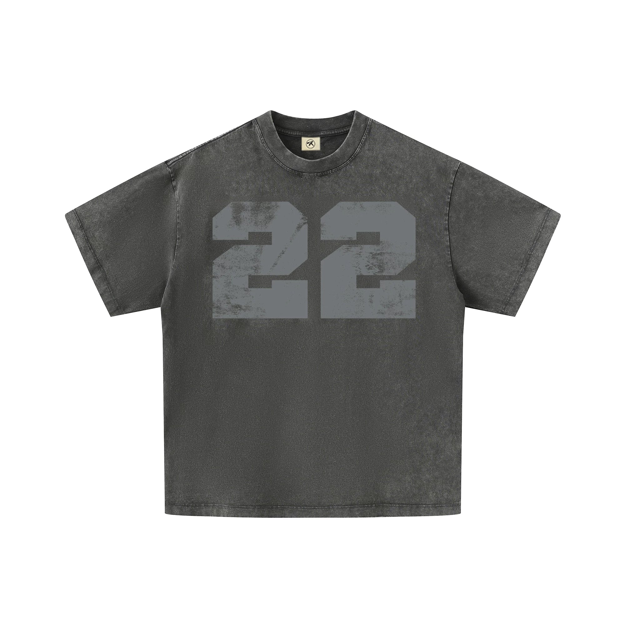 RAINMAKE CREW RACER Washed Distressed Short Sleeve