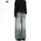 11KN Loose Wide Leg Casual Skinny Jeans