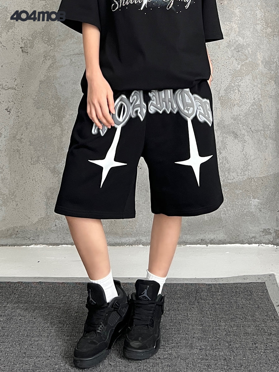 404MOB American heavy shorts Pants