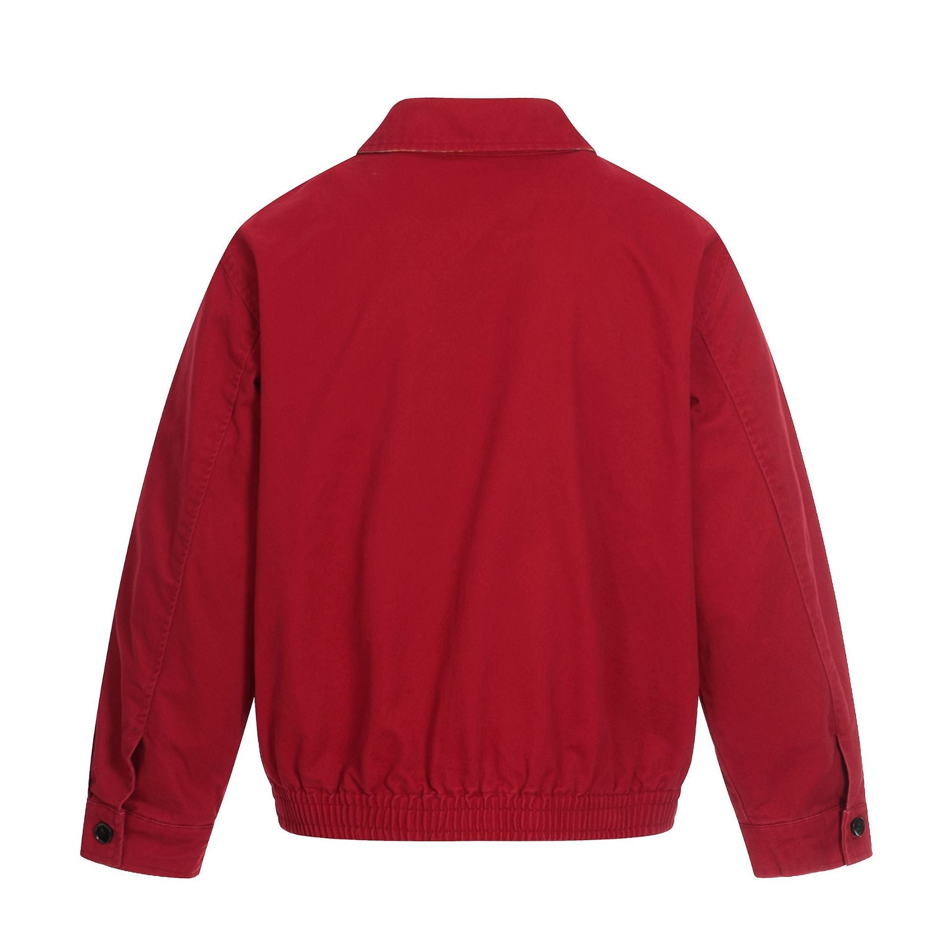 11KN Retro Sports Simple Slim Lapel Jacket