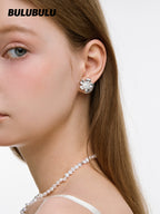 BULUBULU Just Smile Sunflower Pearl Earrings