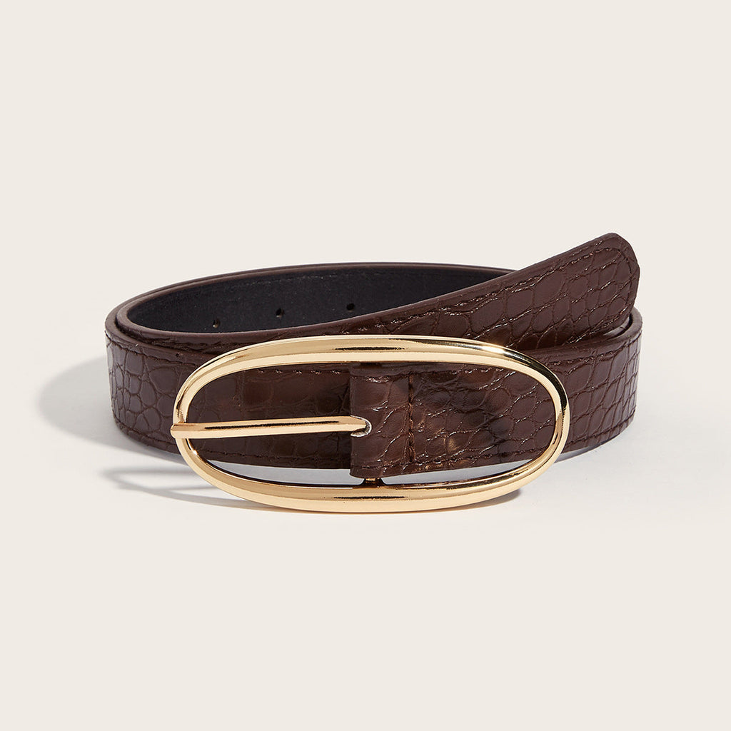 Intertek Korean Edition Decorated with Jeans Versatile Fashion Belt