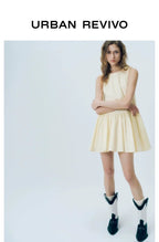 URBAN REVIVO Multi-strap Cotton Sleeveless Dress