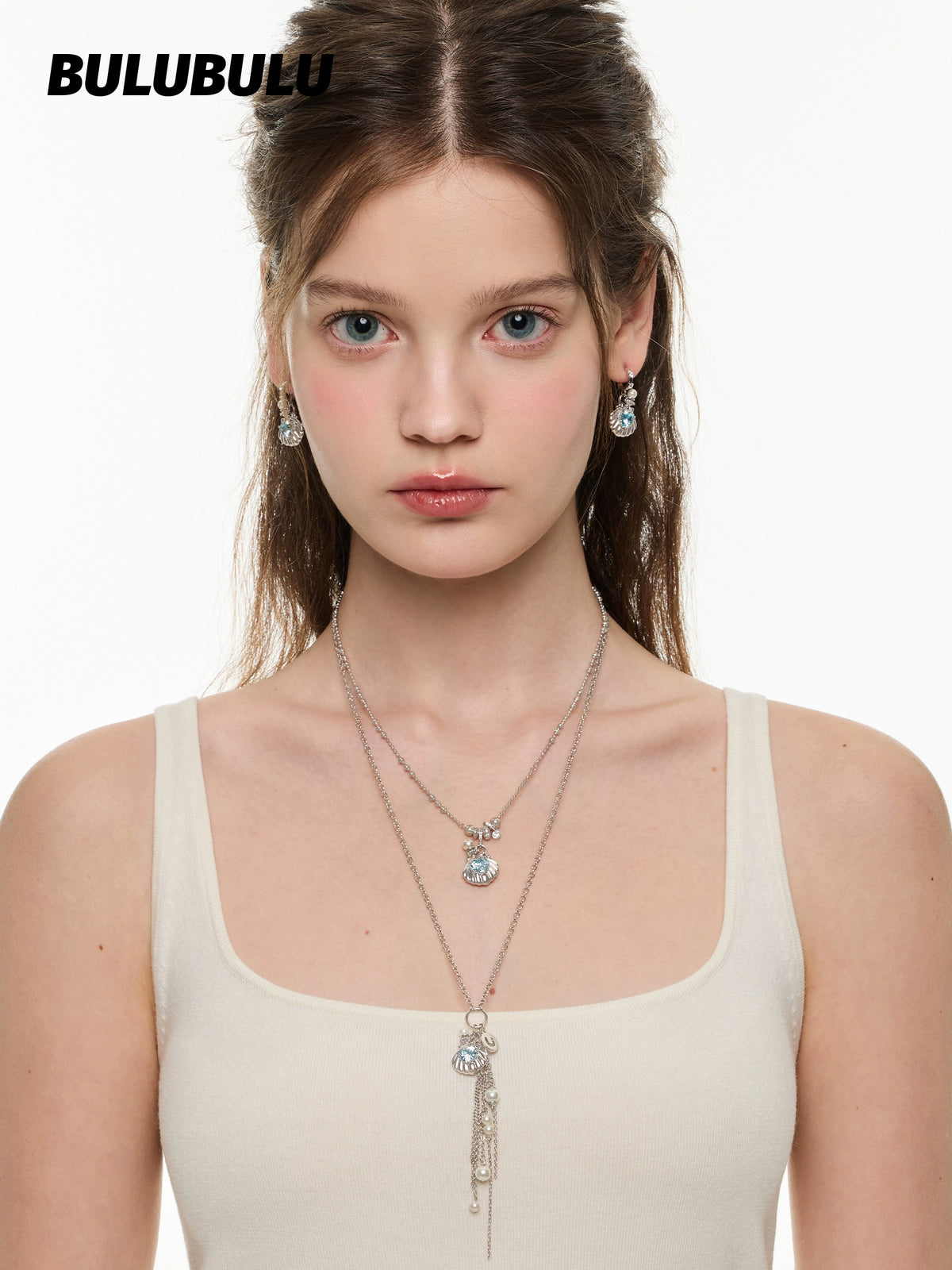 BULUBULU Shihai Love Shell Pearl Necklace