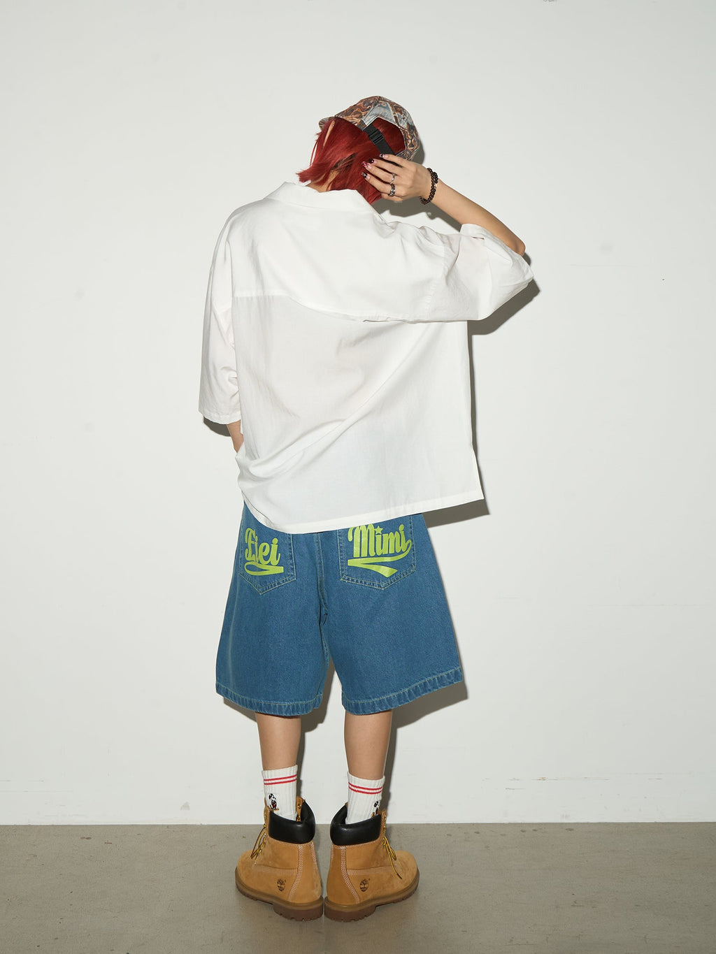 MICHINNYON denim shorts