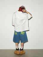 MICHINNYON denim shorts