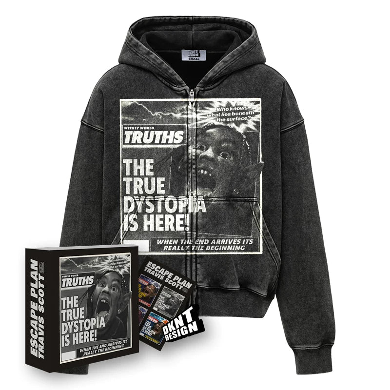 DKNT Travis Scott ESCAPE PLAN Hoodie