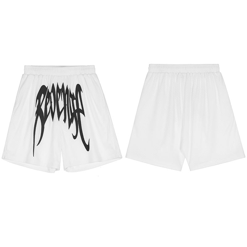 Revenge XXXTentacion Embroidered Shorts