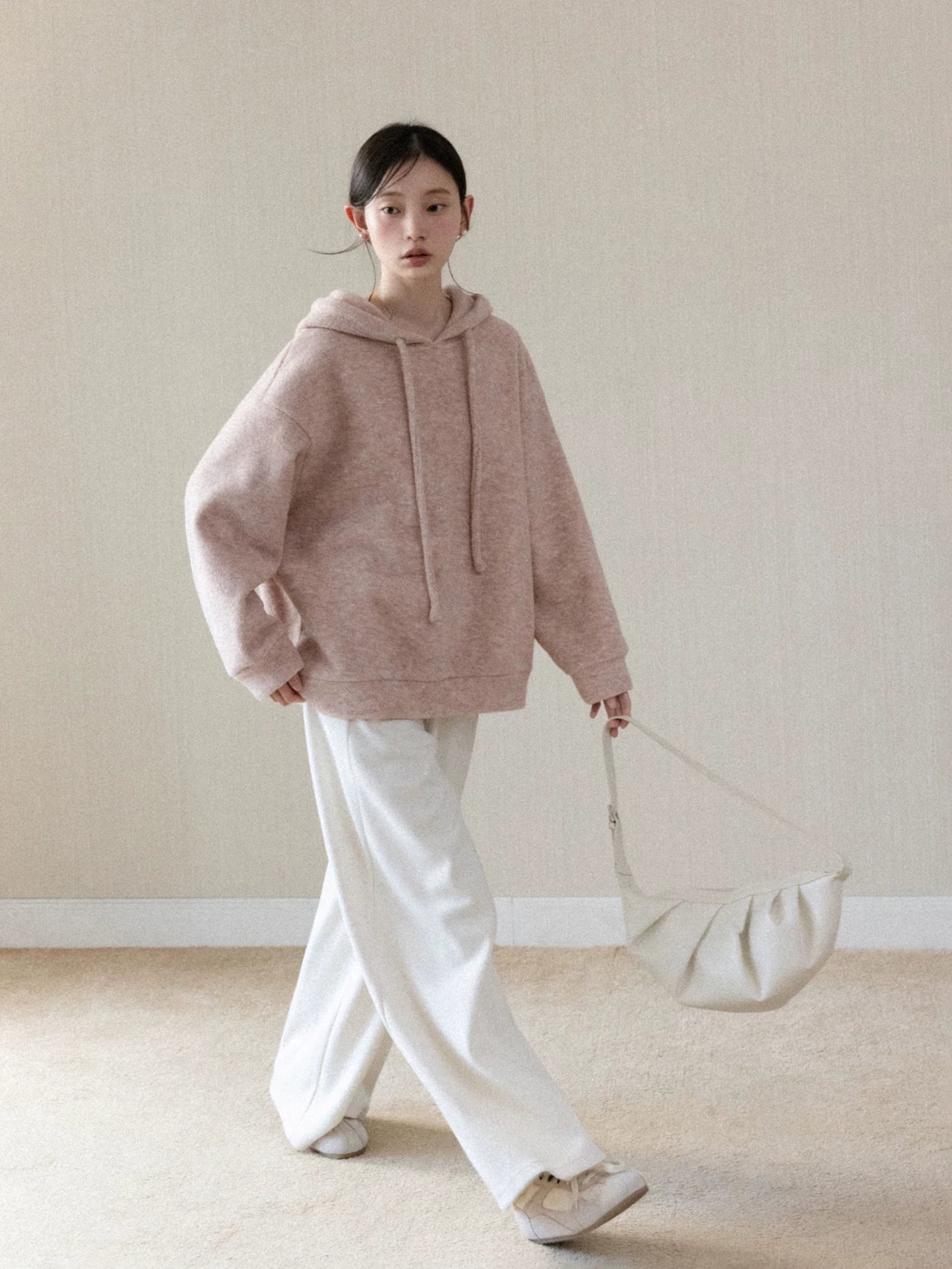 cantonstory Lazy Commuting Wide Leg Pants