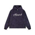 ATRY Embroidered Dirty Dye Damaged Sweater