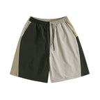 LR MADE Irregular Contrasting Sports Shorts