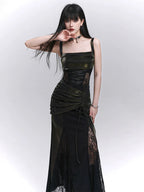 LADYGHOST Sexy and Cool Suspender Dress