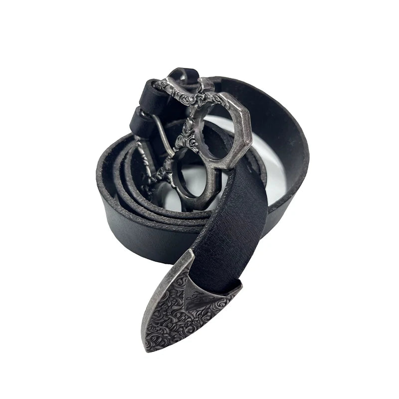 JCAESAR Vine Finger Tiger Belt