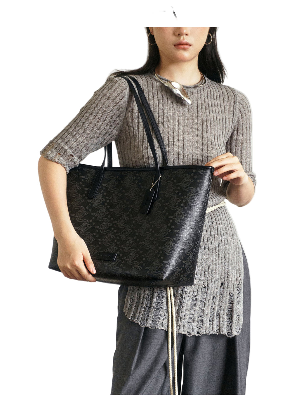 LOSEA Three Gorges Museum Ruyi Cloud Tote Bag