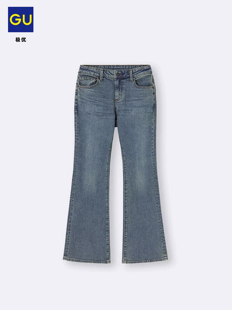 GU Slim Flared Jeans