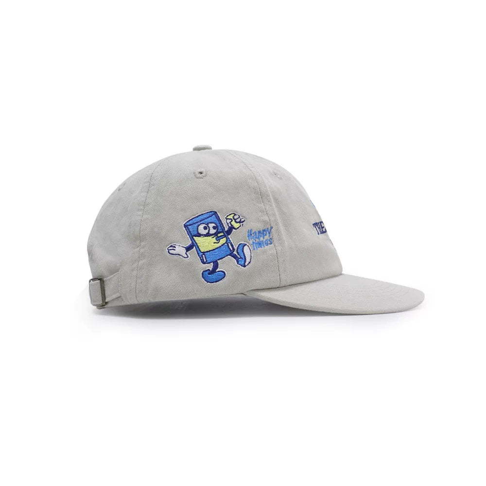 SONDER SHOP Happy Time Cartoon Peaked Cap