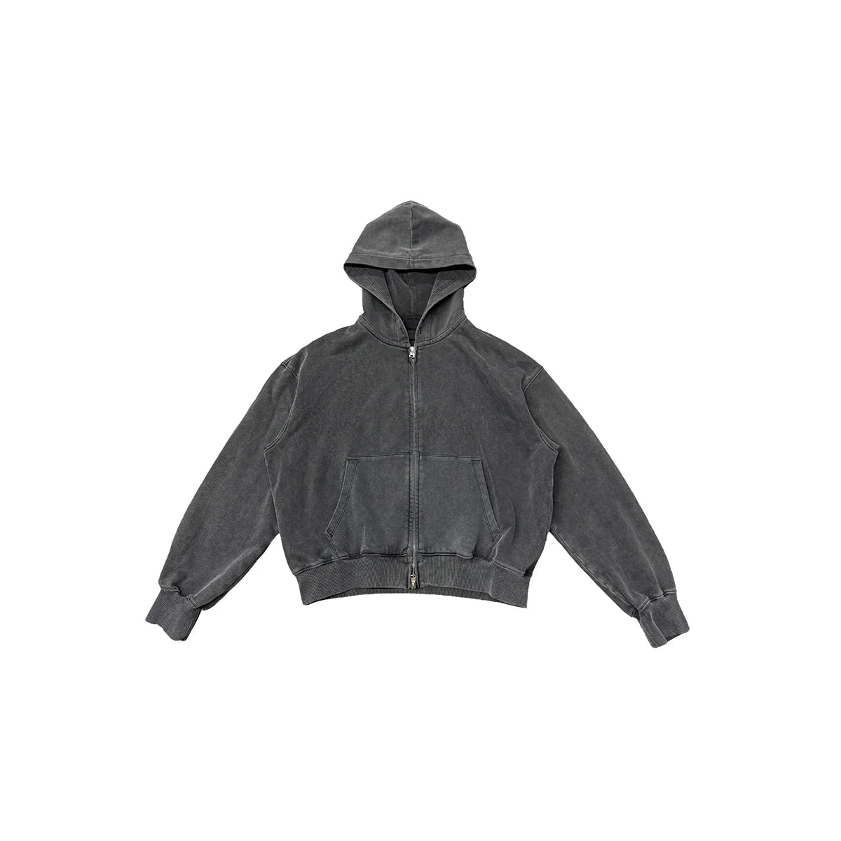 PLUS NO LOGO Vintage Hoodie Short Wide Jacket