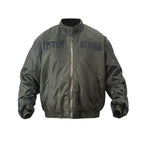ATHIRI Washed Dyed Bomber Cotton MA1 Flight Jacket